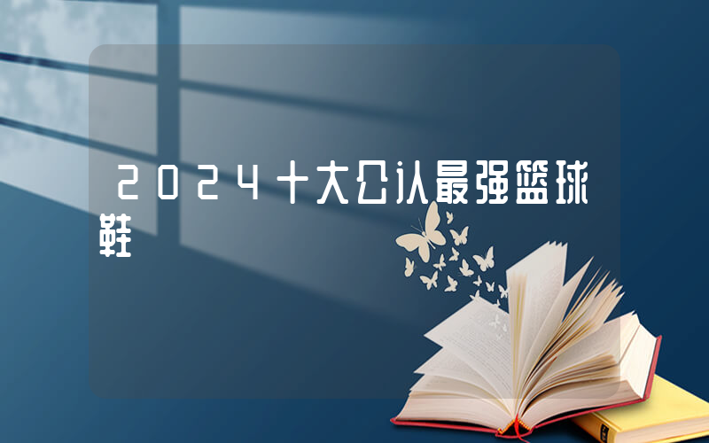 2024十大公认最强篮球鞋插图