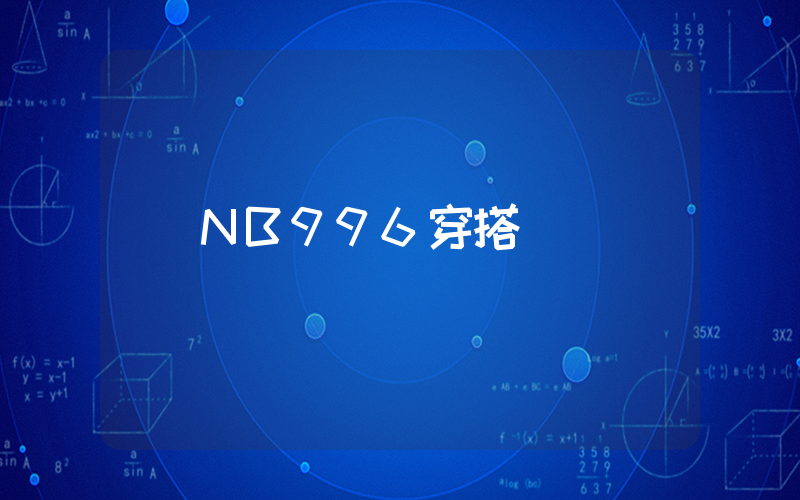 NB996穿搭插图