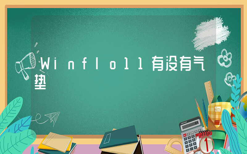 Winflo11有没有气垫插图