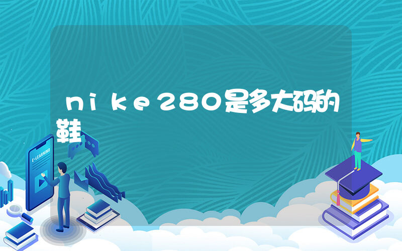nike280是多大码的鞋插图