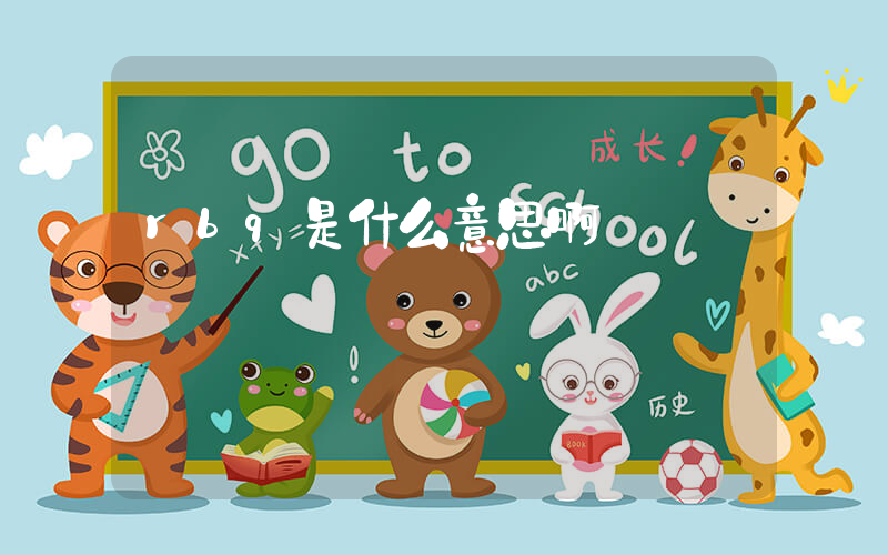 rbq是什么意思啊插图