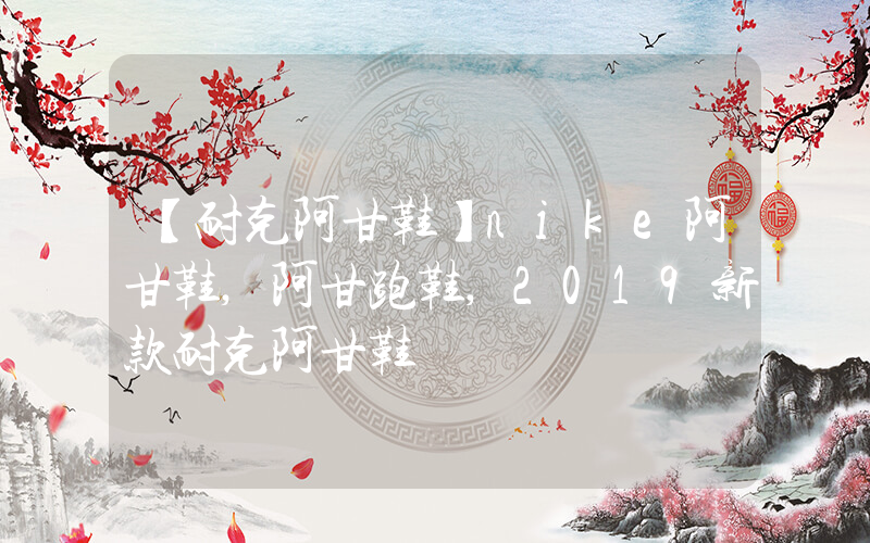 【耐克阿甘鞋】nike阿甘鞋,阿甘跑鞋,2019新款耐克阿甘鞋插图