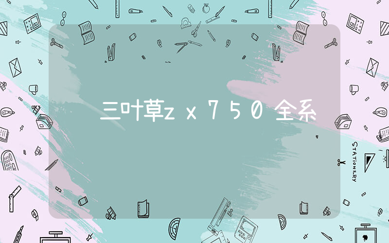 三叶草zx750全系插图
