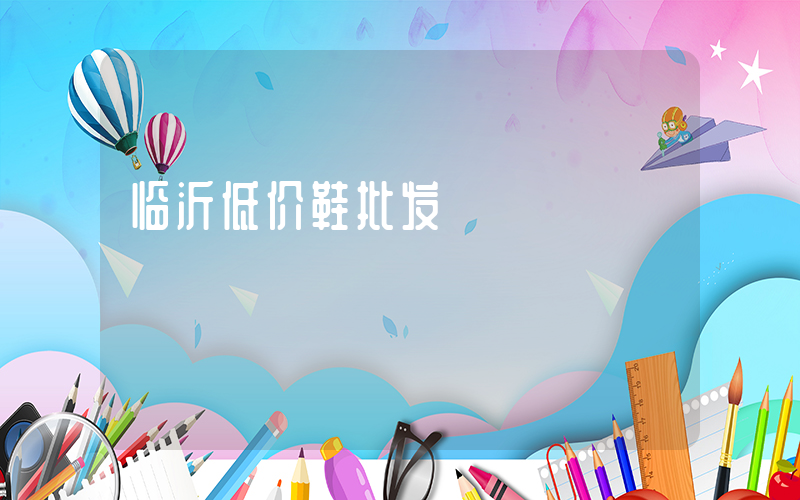 临沂低价鞋批发插图