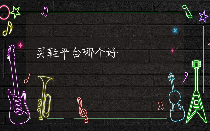 买鞋平台哪个好插图
