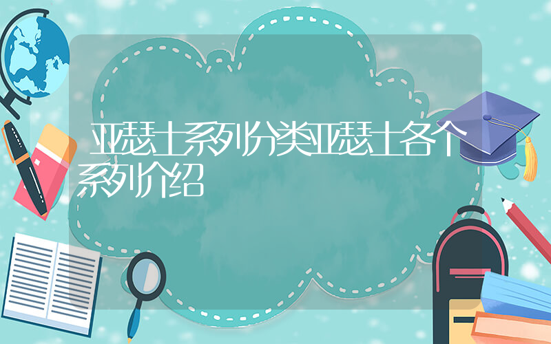 亚瑟士系列分类亚瑟士各个系列介绍插图