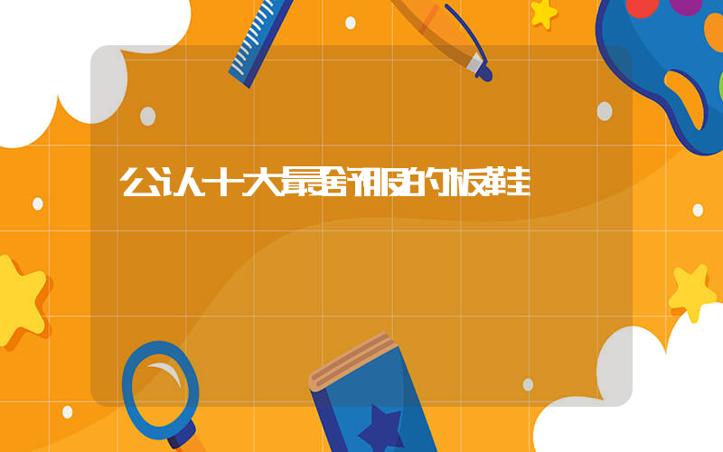 公认十大最舒服的板鞋插图