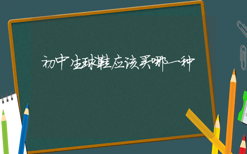 初中生球鞋应该买哪一种插图