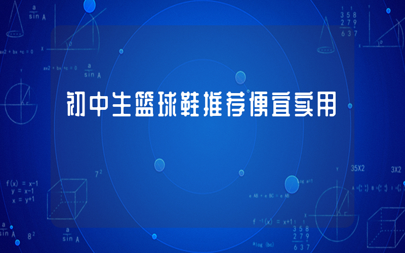 初中生篮球鞋推荐便宜实用插图