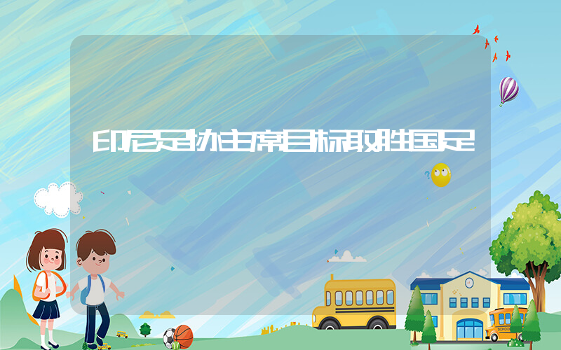 印尼足协主席目标取胜国足插图