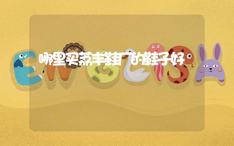 哪里买荔丰鞋厂的鞋子好插图