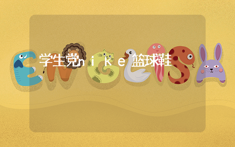 学生党nike篮球鞋插图