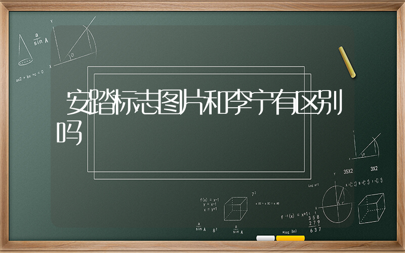安踏标志图片和李宁有区别吗插图