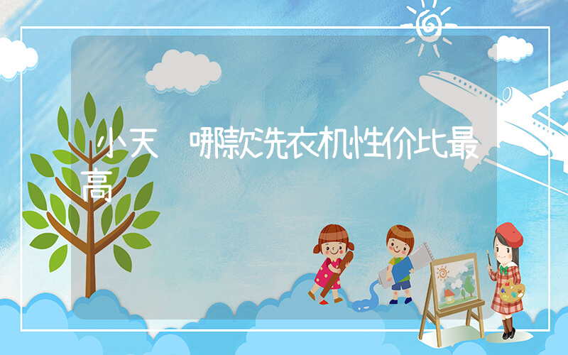 小天鹅哪款洗衣机性价比最高插图