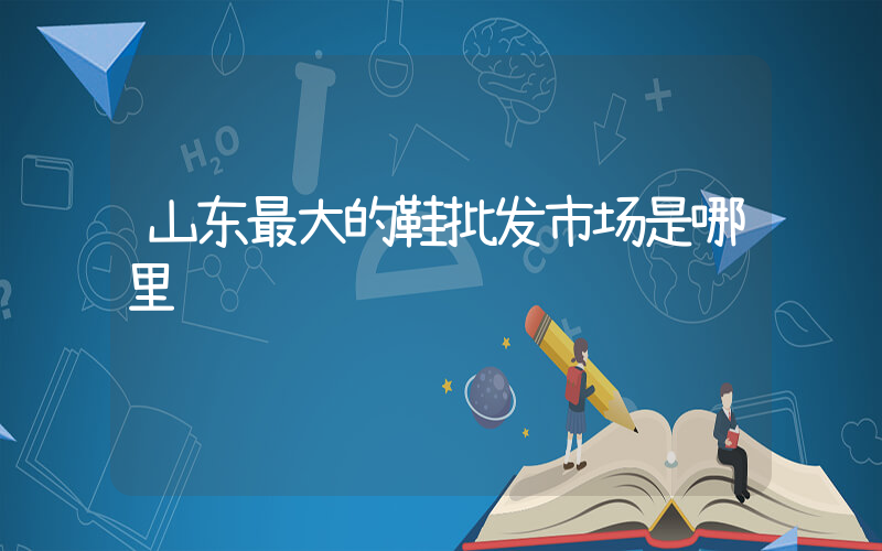 山东最大的鞋批发市场是哪里插图