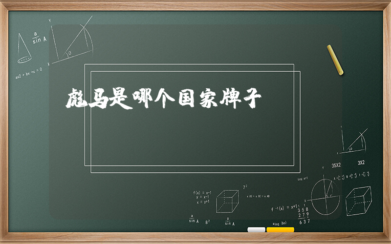 彪马是哪个国家牌子插图