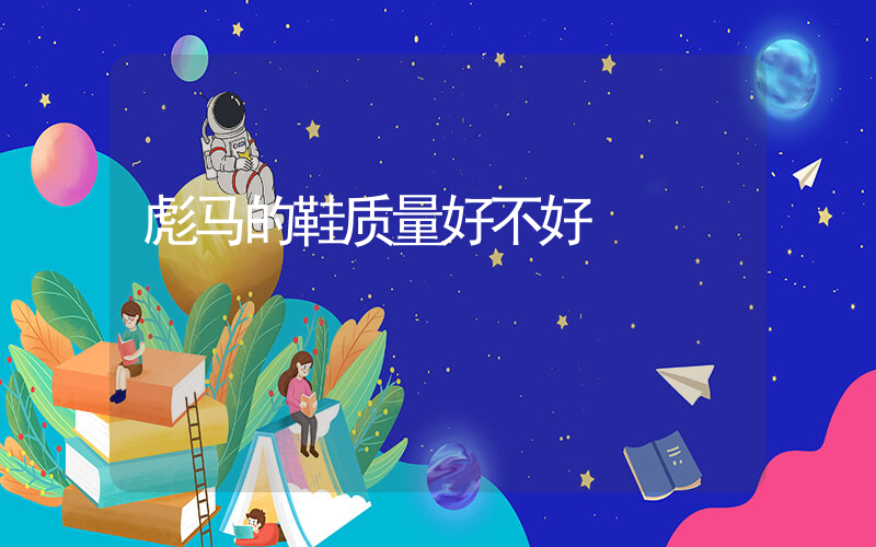 彪马的鞋质量好不好插图