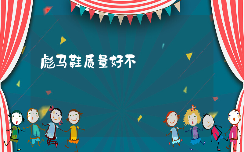 彪马鞋质量好不插图