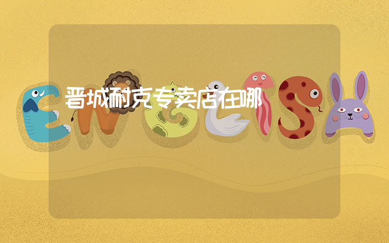 晋城耐克专卖店在哪插图