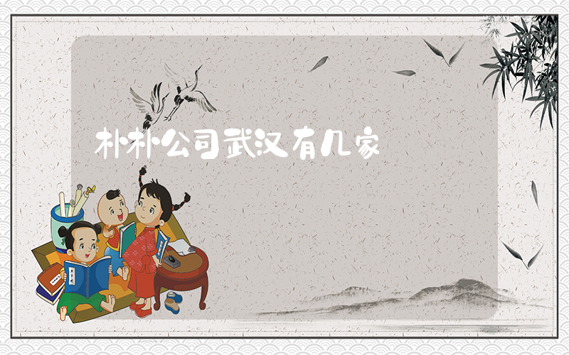 朴朴公司武汉有几家插图