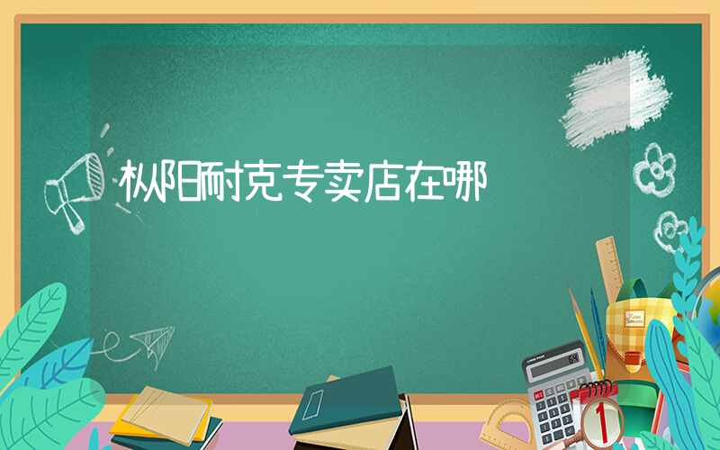 枞阳耐克专卖店在哪插图