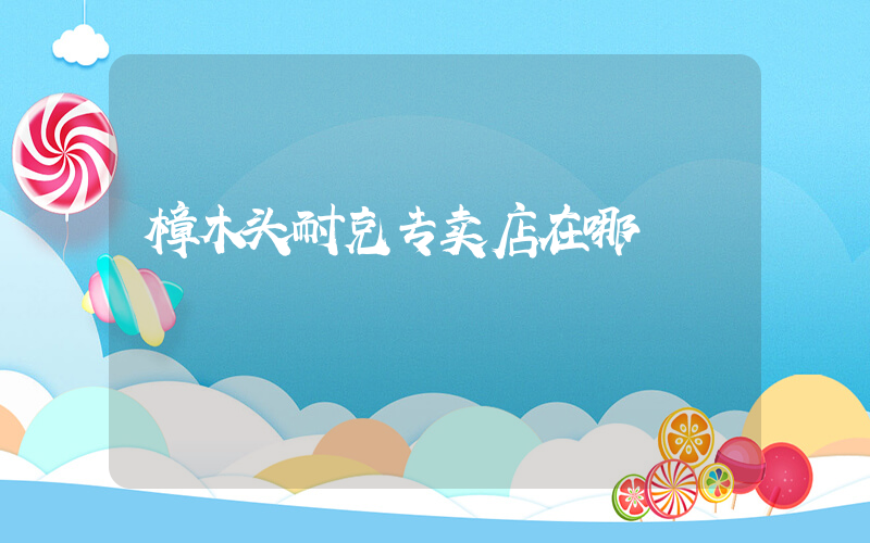 樟木头耐克专卖店在哪插图