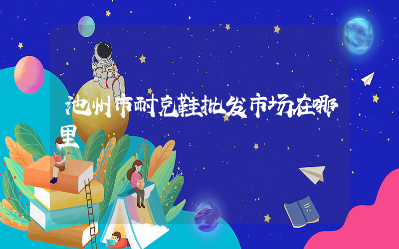 池州市耐克鞋批发市场在哪里插图
