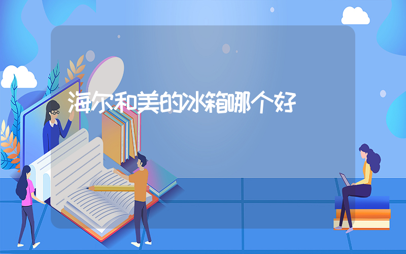 海尔和美的冰箱哪个好插图