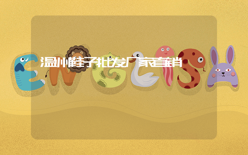 温州鞋子批发厂家直销插图