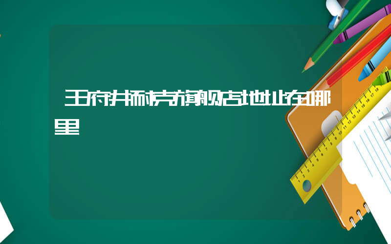 王府井耐克旗舰店地址在哪里插图