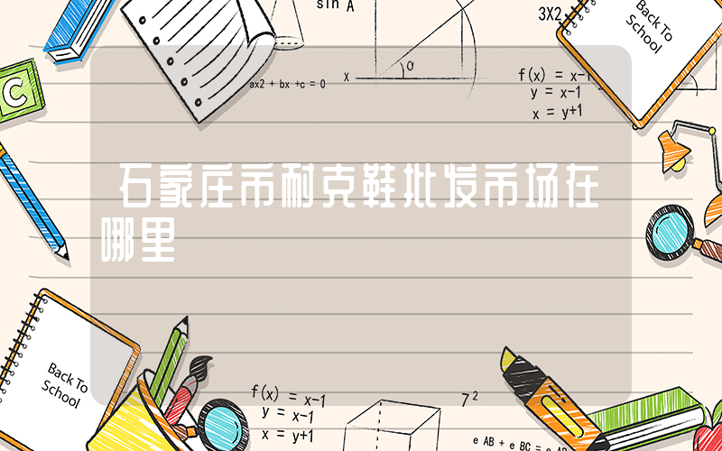 石家庄市耐克鞋批发市场在哪里插图