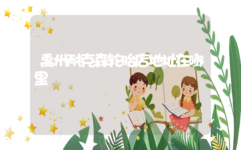 禹州耐克森轮胎店地址在哪里插图
