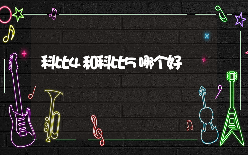 科比4和科比5哪个好插图