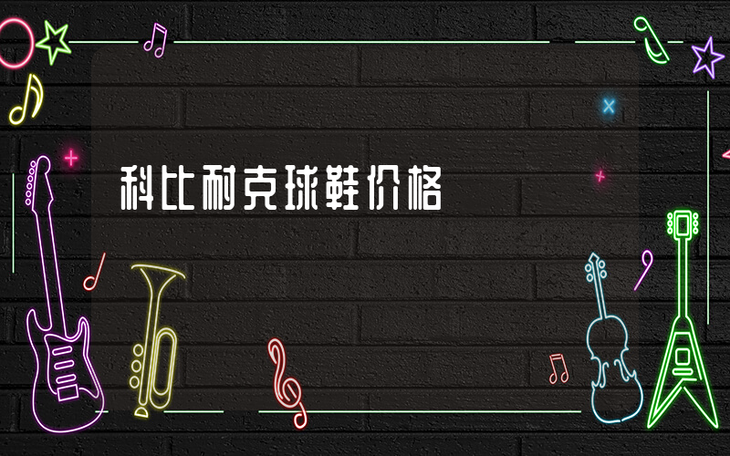 科比耐克球鞋价格插图