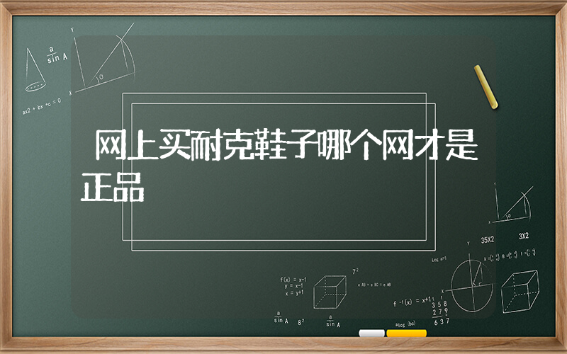 网上买耐克鞋子哪个网才是正品插图