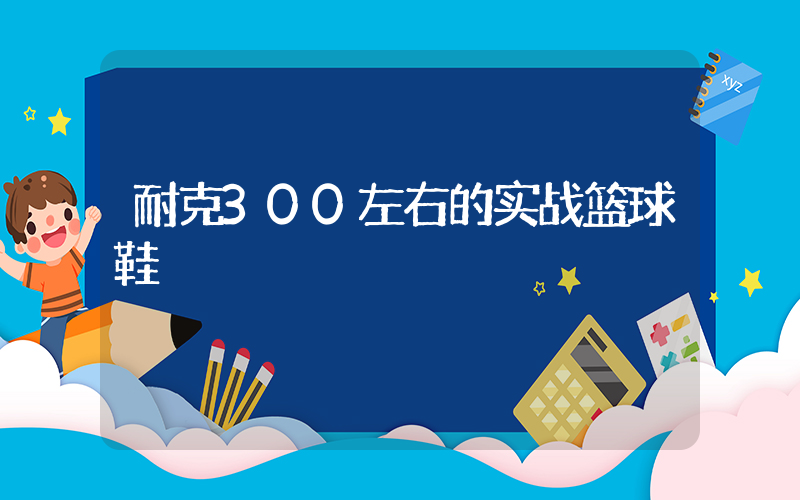 耐克300左右的实战篮球鞋插图