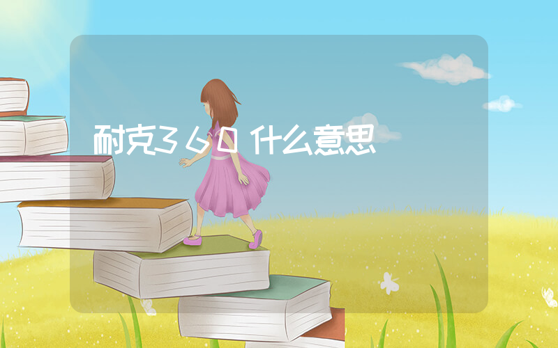 耐克360什么意思插图