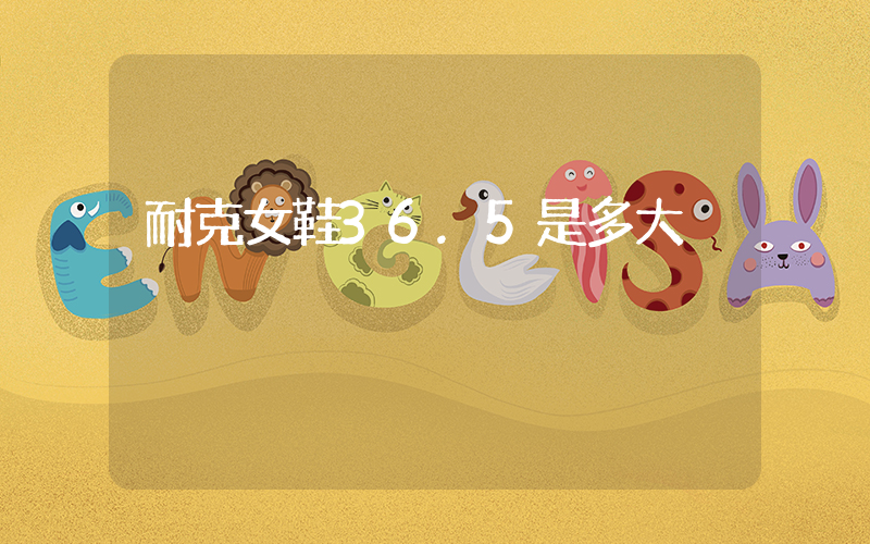 耐克女鞋36.5是多大插图