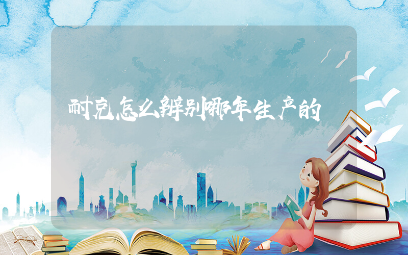 耐克怎么辨别哪年生产的插图