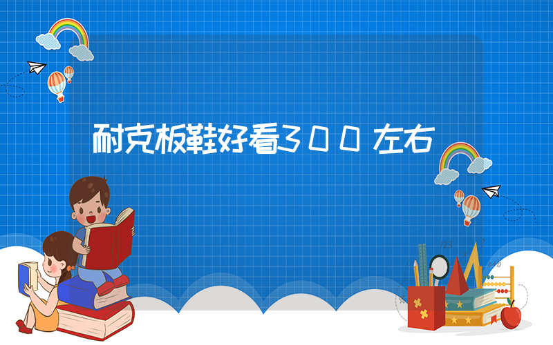 耐克板鞋好看300左右插图