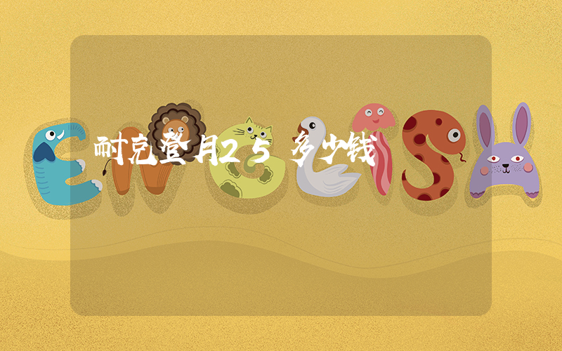 耐克登月25多少钱插图