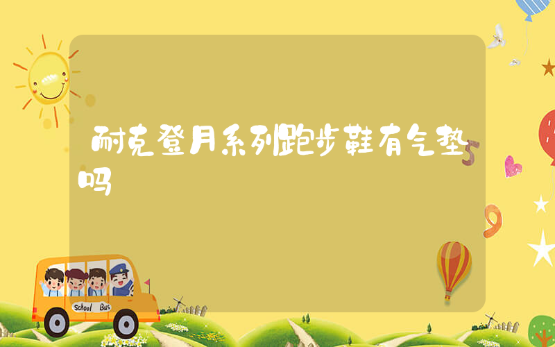 耐克登月系列跑步鞋有气垫吗插图