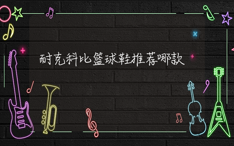 耐克科比篮球鞋推荐哪款插图
