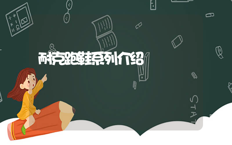 耐克跑鞋系列介绍插图