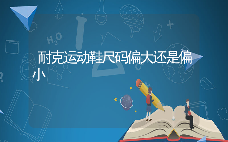 耐克运动鞋尺码偏大还是偏小插图