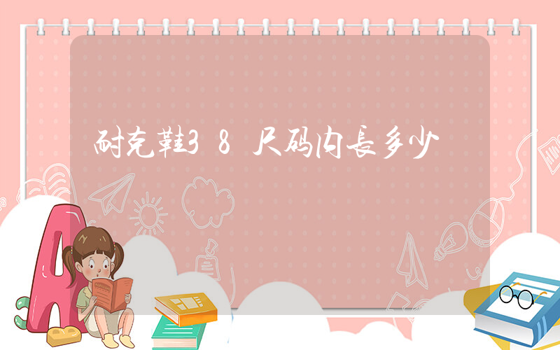 耐克鞋38尺码内长多少插图
