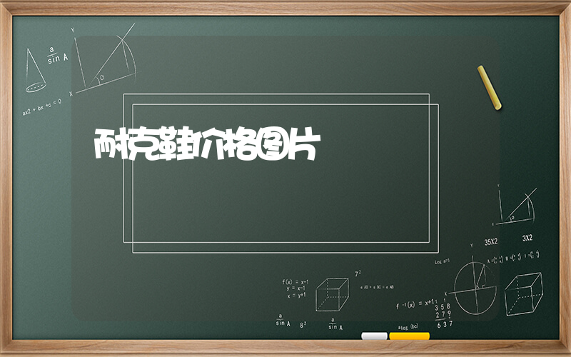 耐克鞋价格图片插图