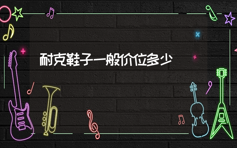 耐克鞋子一般价位多少插图