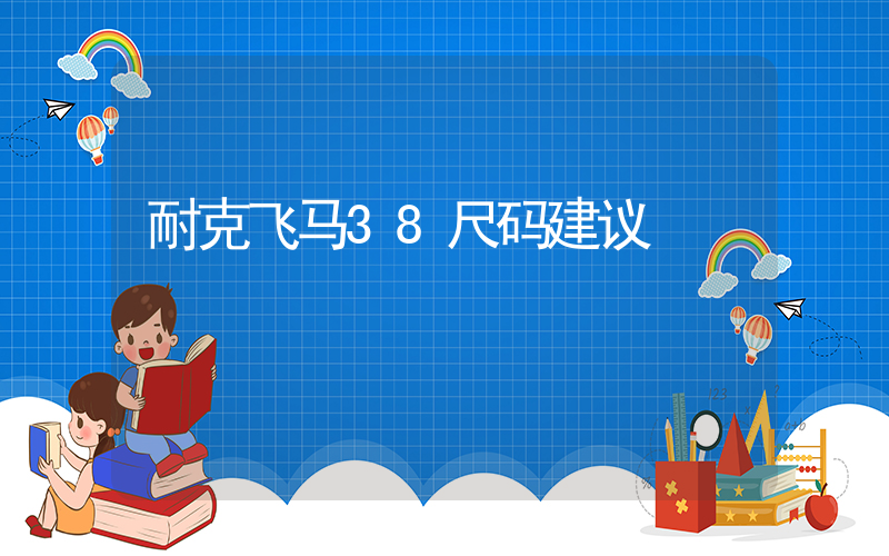 耐克飞马38尺码建议插图