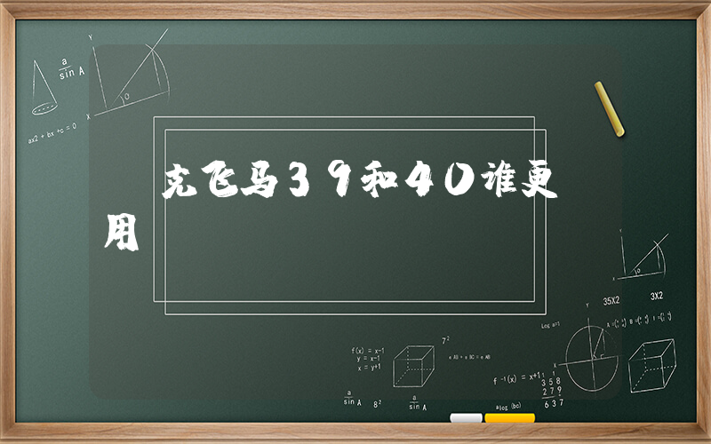 耐克飞马39和40谁更耐用插图